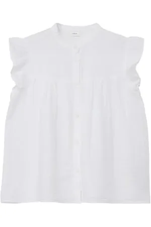 QS by s.Oliver Junior Girls 2130464 Bluse, Kurzarm, , XL