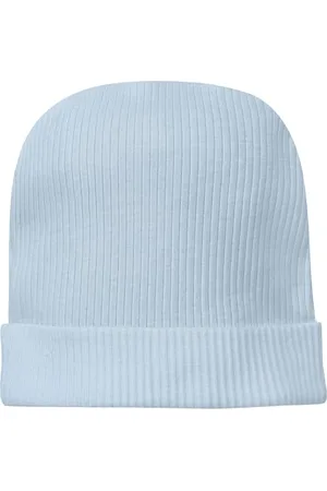 Pinókio Mütze Lovely Day, 100% Cotton, Blau, Geripptes, Jungen, Gr 35-44(35)