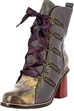 LAURA VITA Damen EVCAO 01 Stiefeletten, Violett (Violet Violet), 35 EU