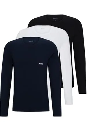HUGO BOSS Herren Lsshirtrn 3p Classic UNDERW_Longsleeve, 990 Open Miscellaneous, XL EU
