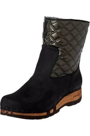 Woody Damen Nena Stiefelette, Nero-Andromeda, 40 EU