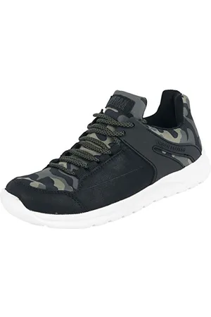 Urban classics Trend Sneaker, Unisex-Erwachsene Hohe Sneaker, Mehrfarbig (Olivecamo/Blk/Wht), 43 EU (9 UK)