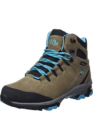 BRUTTING Damen Mount Trish High Cross-Laufschuhe, braun/türkis, 37 EU