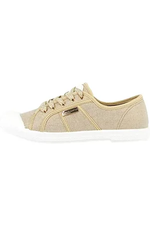 Les Tropéziennes par M Belarbi Damen CLORUNI Sneaker, BEIGE/OR, 36 EU