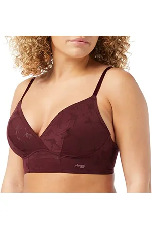 Sloggi Damen Zero Lace 2.0 Longline Bra Bügelloser BH, Blickdicht, , L