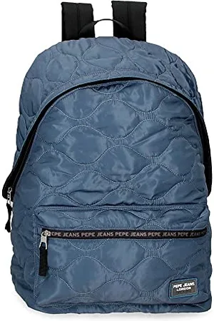 Pepe Jeans Orson Equipaje - Messenger Bag Unisex Kinder, blau, 31x44x15 cms, Schulrucksack