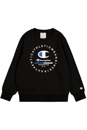 Champion Jungen Legacy Graphic Shop B (306838) -Ultra-Light Soft Compact Powerblend Fleece Crewneck Hoodie, , 15-16 Years