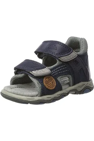 Aster Jungen Boro Sandalen, Blau (Marine)