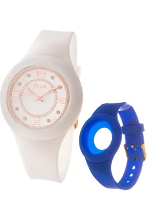 Folli Follie Damen. Analog-Digital Automatic Uhr mit Armband S0353137