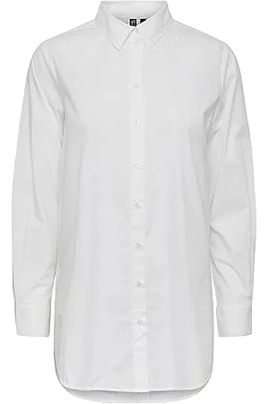 Pieces® Damen Pcjiva Ls Shirt Noos Bc, , M