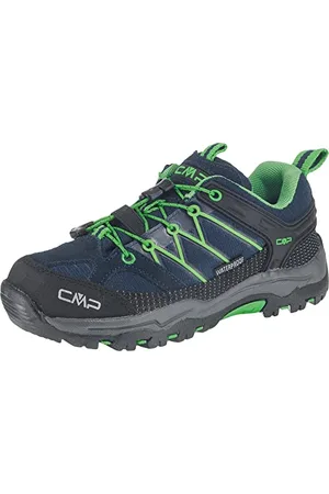 CMP Kids Rigel Low Shoe Wp Trekking-Schuhe, B.Blue-Gecko, 33 EU