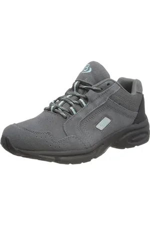 BRUTTING Damen Circle Traillaufschuh, Grau/Türkis, 36 EU