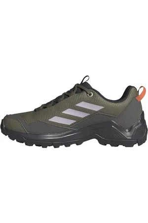 adidas Damen Terrex Eastrail Gore-TEX Hiking Shoes Wanderschuhe, Olive strata/Silver Dawn/Amber Tint, 40 2/3 EU