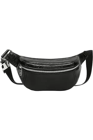 liebeskind Berlin CHUDY PAPER TOUCH CRINKLE Beltbag S, black S