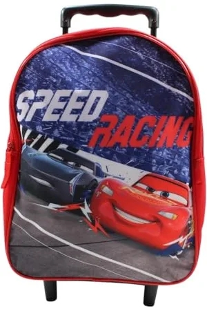 Disney Trolley Cars 31cm – Valise Enfant à Roulettes – Design Voiture – Größe Einheitsgröße –