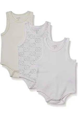 CARE LABEL Baby - Mädchen Ns Aop (3-pack) Body, , 1-2 Monate EU