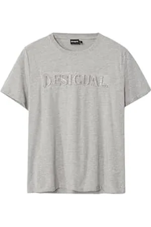 Desigual Damen Woman Knit Short Sleeve T-Shirt, , M EU