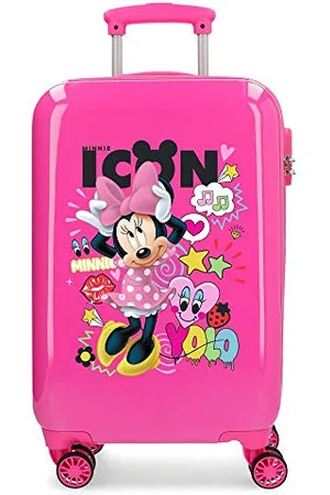 Disney Enjoy Minnie Icon Kabinenkoffer 34x55x20 cms Hartschalen ABS Kombinationsschloss 34L 2,6Kgs 4 Doppelräder Handgepäck