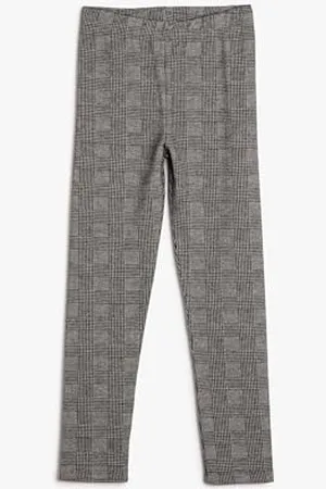 Koton Girls Warm, Elastic Waistband Leggings.