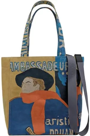 Dogo Damen Vegan Large Tote Bag – Botschafter Motiv, , one size, Zeitgenössisch