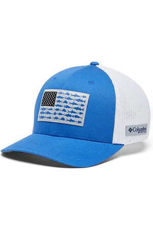 Columbia Unisex-Erwachsene PFG Fish Flag Mesh Ball Cap-High Verschluss, , S-M