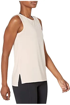 Amazon Damen Yoga-Tanktop aus weicher Baumwolle mit lockerer Passform (zuvor Core 10) - Auslauffarben, , XXL Große Größen