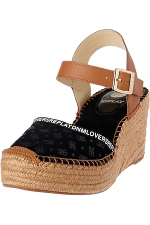 Replay Damen Susan Lycra Print Sandale, , 41 EU