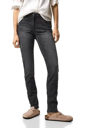 CECIL Damen B377687 Jeans Casual Fit, , 27W / 32L