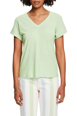 ESPRIT Damen 034ee1k343 T-Shirt, , Medium