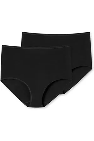 Schiesser Damen 2 Pack Maxi Slip Bio Baumwolle - 95/5 Organic Unterwäsche, , 44 EU