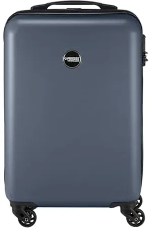 Princess Traveller Handgepäck Koffer - PT01 - Reiskoffer mit 4 Rollen - Dunkelblau - 55cm - Koffer & trolleys - hartschalenkoffer