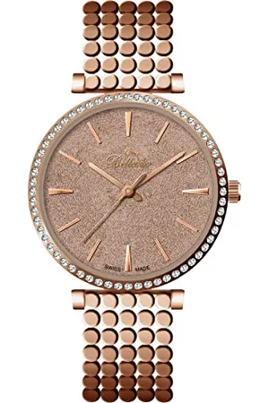 BelleVue Damen Analog-Digital Automatic Uhr mit Armband S0367640