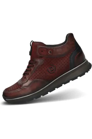 Bugatti Herren-331-APA30-3214-3131-Stiefel Kaltfutter,dark red/dark red,45