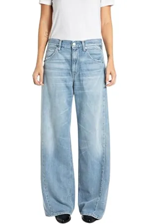 Replay Damen Jeans Narja Baggy-Fit, Blau (Light Blue 010), 30W / 30L