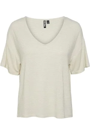 Pieces® Pcbillo Oversized Tee Lurex Stripes Noos
