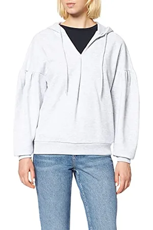 NA-KD Damen Buttoned Detail Sweater Sweatshirt, , 3XL