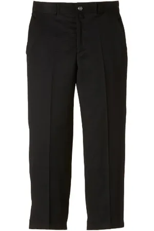 G.O.L. Jungen Hose Gabardine, Extra-weit, Einfarbig, Gr. 170 (HerstellergröÃYe: 170,5), Schwarz
