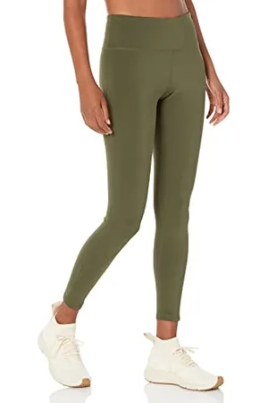 Amazon Damen Active Sculpt Workout Athleisure Mid Rise Leggings in voller Länge - Auslauffarben, , 6XL Große Größen
