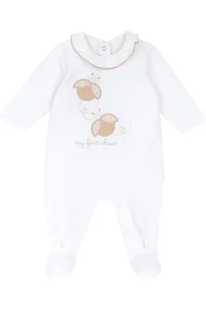 chicco Baby Strampler, Baby Strampler mit bequemem Knopfverschluss, aus weicher Baumwolle, maschinenwaschbar, Babykleidung 0-24 Monate, Entworfen in Italien