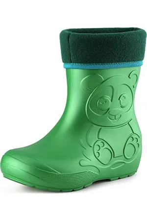 Ladeheid Eva Kinder Jungen Mädchen Gummistiefel Regenschuhe gefüttert LA-CA-11 ( , 28/29 EU)
