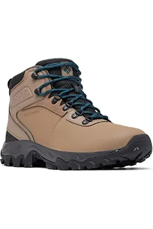 Columbia Newton Ridge WP Omni-Heat II wasserdichte Wanderstiefel für Herren, Braun (Ash Brown x Night Wave), 46 EU