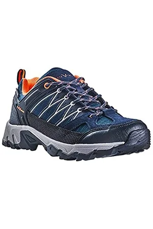 Black Crevice Damen Trekkingschuhe, Wasserdicht, Low, blau/orange, 38