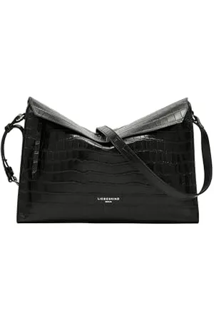 liebeskind Berlin LORA CROCO Shoulderbag M, black M
