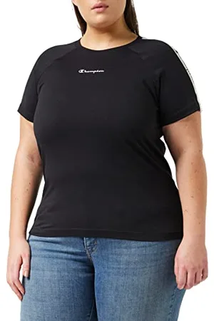 Champion Damen Sport Tape S-S T-Shirt, , XL