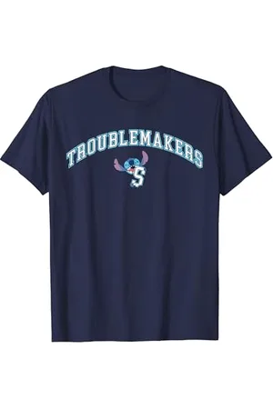 Disney Lilo & Stitch Troublemakers “S” Collegiate Team Sport T-Shirt