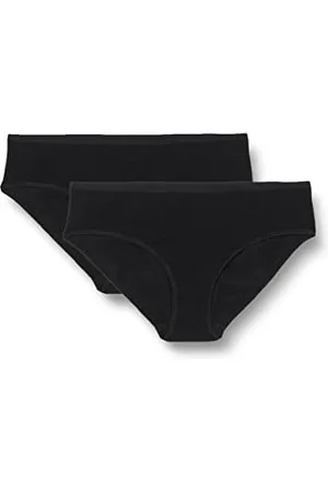 Schiesser Damen 2 Pack Hipster Panty Bio Baumwolle - 95/5 Organic Unterwäsche, , 42 EU