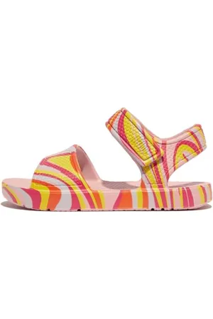 FitFlop IQUSHION Kids Toddler Swirly Ergonomic B/S Sandals Flipflop, , 27 EU