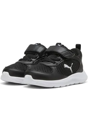 PUMA Unisex Baby Fun Racer 2 AC+ INF Sneaker, Black White, 22 EU