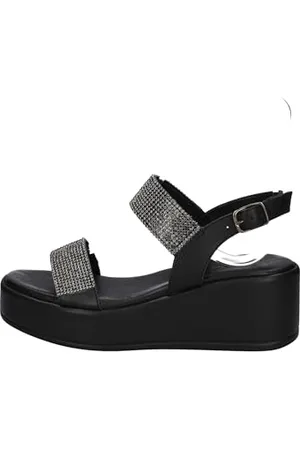 IGI&CO Damen Engy Keilsandale, Schwarz Rauch, 35 EU