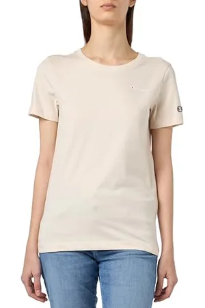 Champion Damen Legacy Icons W-Small Script Logo S/S Crewneck T-Shirt, , XX-Large